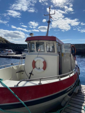 Dockside sleepover in lovely boat in Nyksund